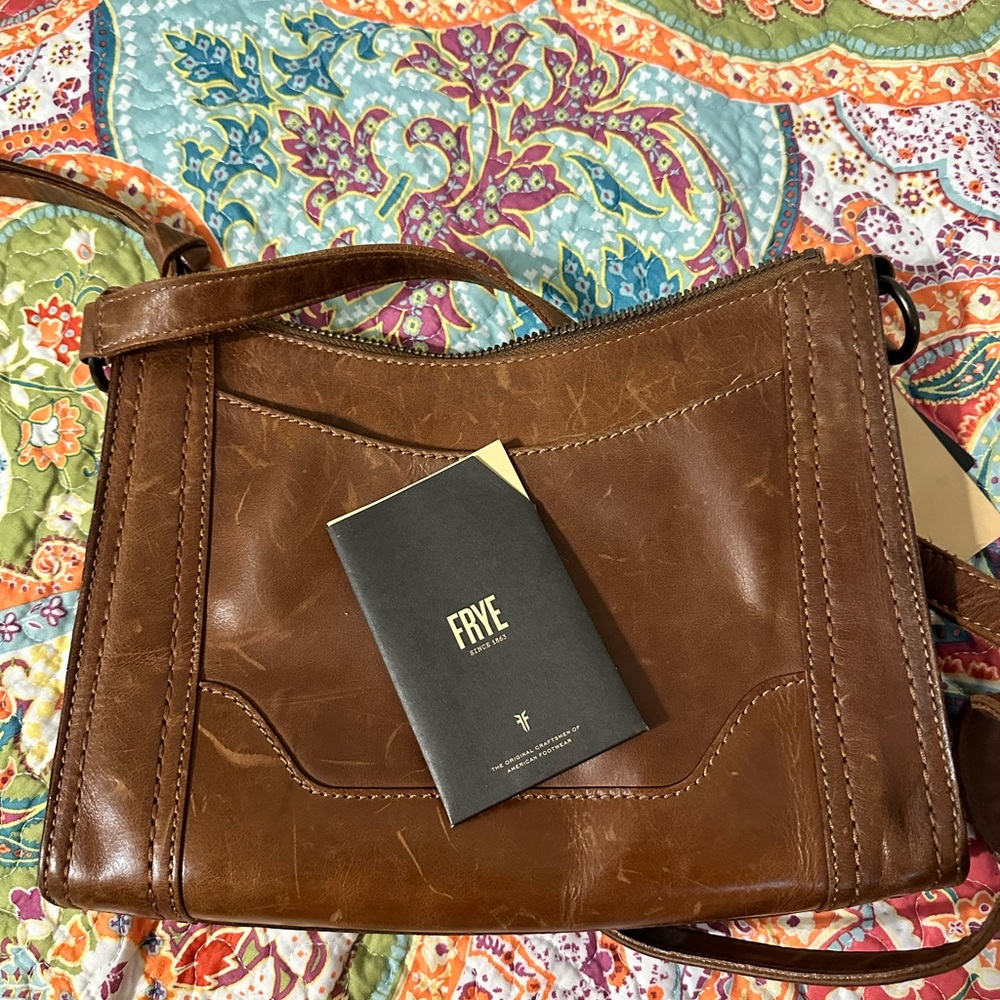 Frye Melissa Zip Top Crossbody